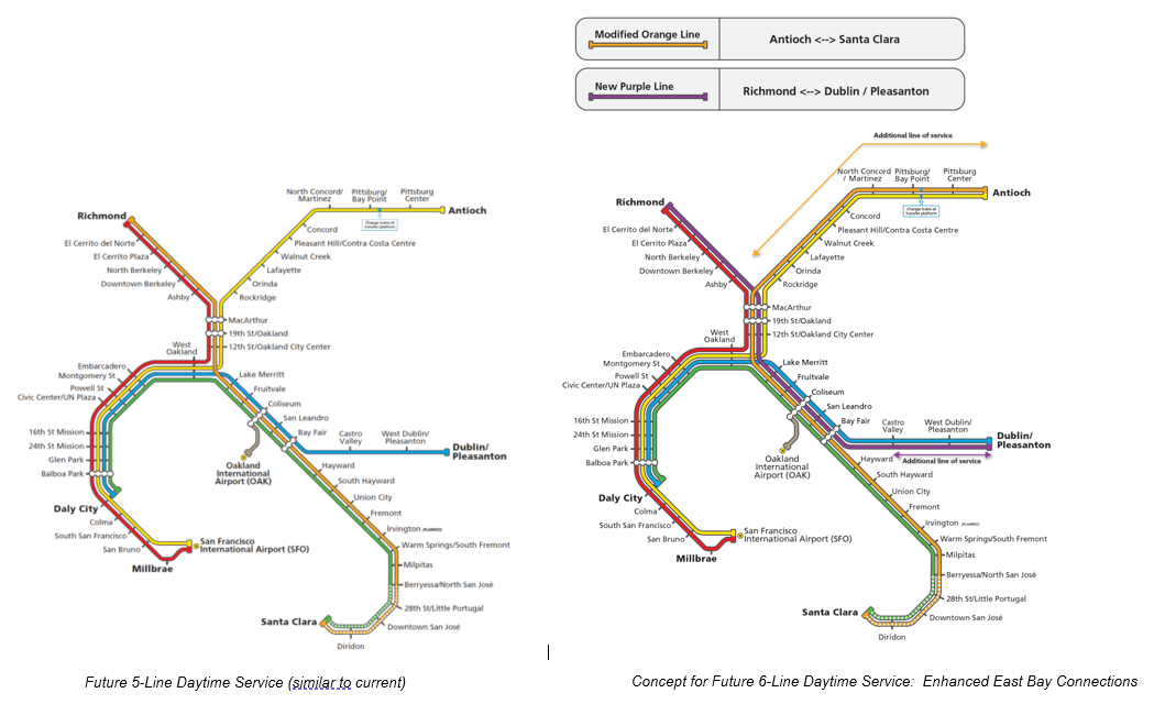 Take the BART Metro 2030 survey on two future service concepts Bay Area Rapid Transit